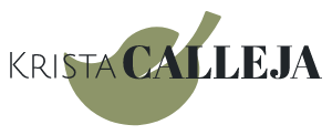 Krista Calleja leaf logo